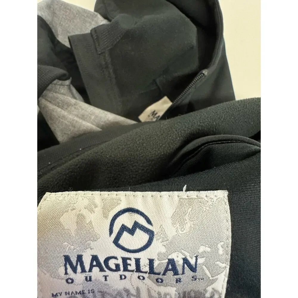 Magellan Boys Water Repellent Jacket Color Black /Gray Small